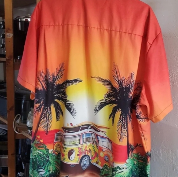 3XL Men's Hawaiian Shirt - Picture 3 of 6